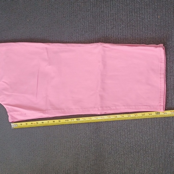CHARTER CLUB pink capris pants wtih button fly close & pockets. Size 12. NWT - Picture 12 of 16